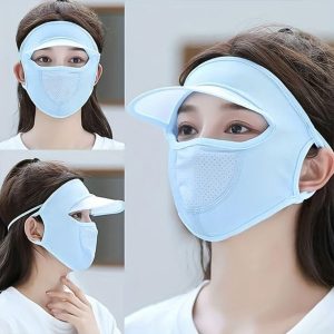 04_f8e32fd1-6875-469d-bab1-8d3cd51313c8 Full Face UV Protection Cap with Built-in Mask and Wide Brim Visor