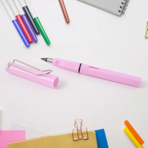 Magic Pencil with Replaceable Eraser 2Pcs - Image 2