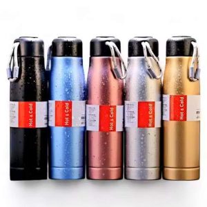Premium Stainless Steel Water Bottle Hot Cold 8 Hours 500ml Hind Store